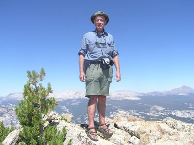 Ken Young in the Sierra Nevada