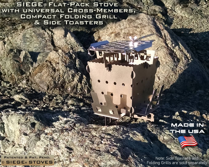 Siege Flat-Pack Stove