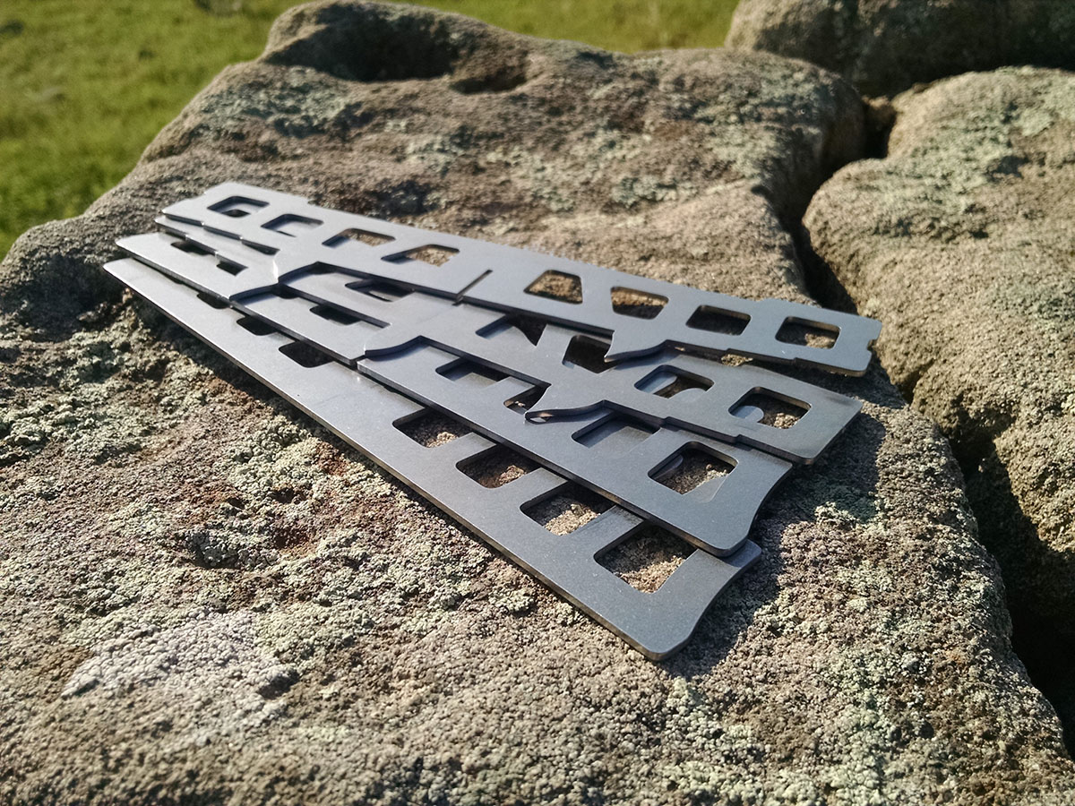 Titanium SIEGE Universal Survival Stove Creation Tool: Gen 4 Cross