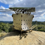 Siege Stove with Large Grill and Side Toasters