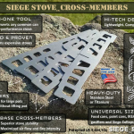 Portable Camping Stove Creation Tool Cross-Members