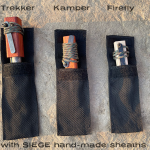 FireFast-Firefly-Kamper-Trekker in optional Sheaths
