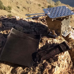 Knee-Pad Pouch with stove kit