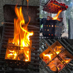 Car Camping: Use a SIEGE Stove instead of the Fire Ring to cook fast with minimal fuel used