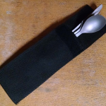 Sheath for camping cutlery
